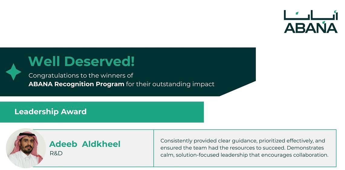 Leadership Award 2026